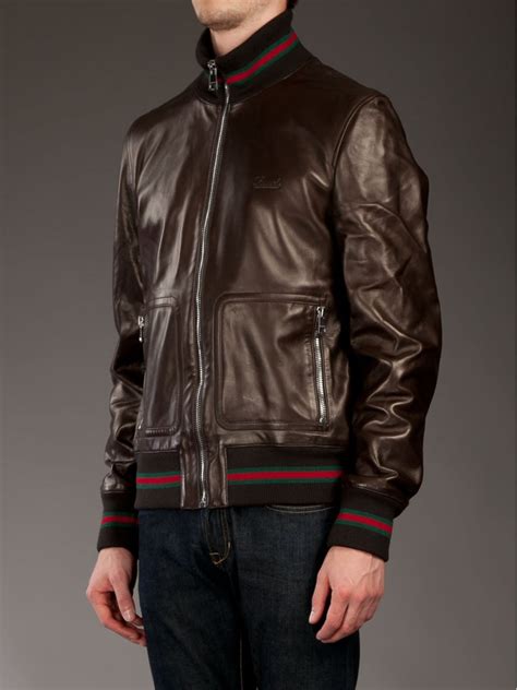 gucci adidas leather jacket|Gucci leather jacket men's.